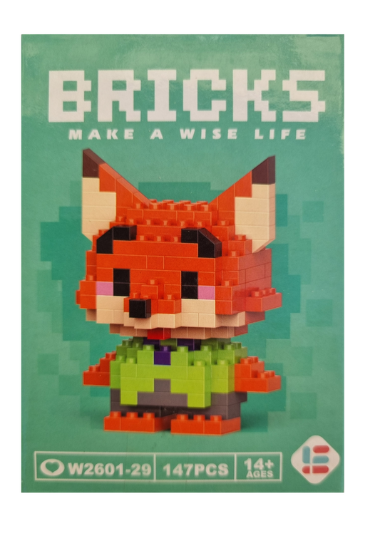 Fox Nick - Nano Bricks Characters