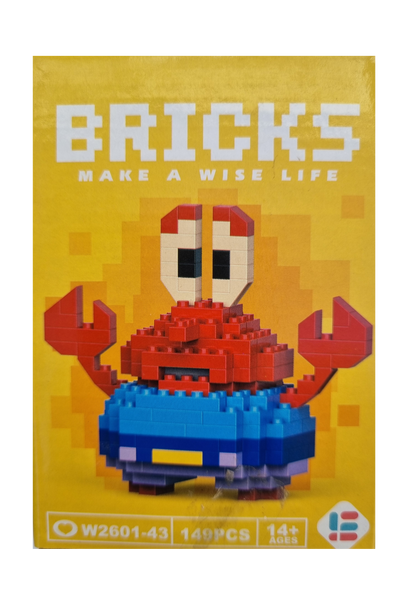 Mr Crabs - Nano Bricks Characters