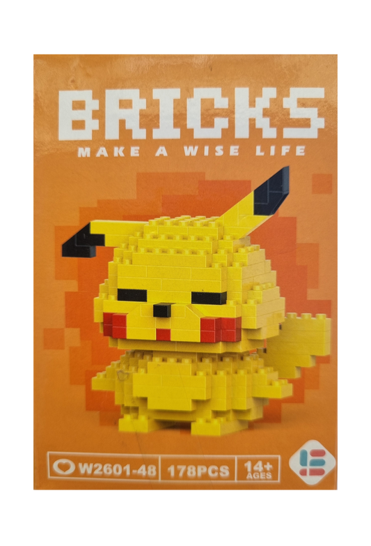 Pikachu - Nano Bricks Characters