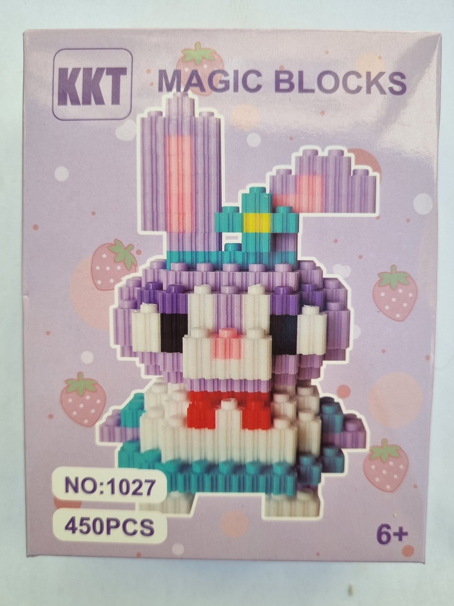 Purple Bunny - Interlock Blocks