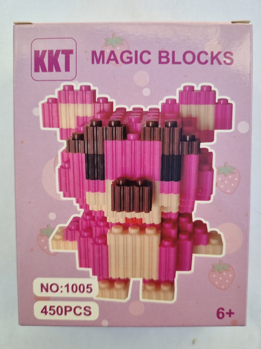 Lotso Bear - Interlock Blocks