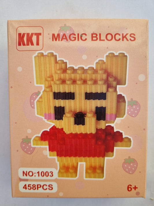 Pooh Bear - Interlock Blocks