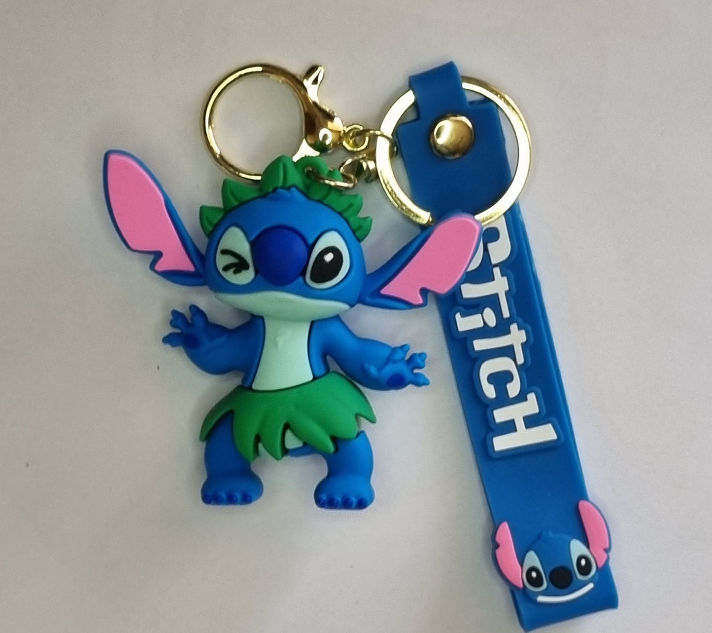 Stitch Seaweed outfit - Large Keychain