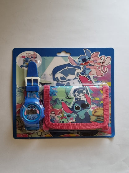 Stitch Watch and Wallet combo pack