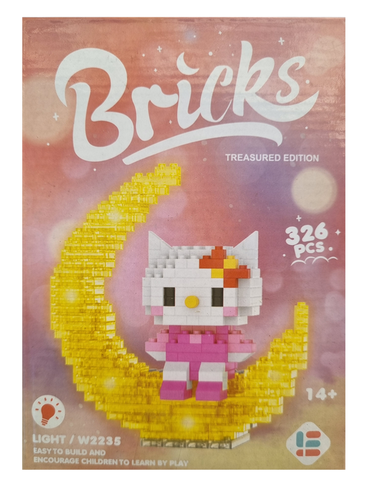 Hello Kitty Moonlight - Nano Bricks Character